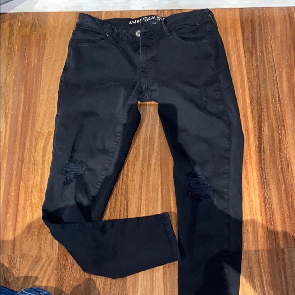 American eagle black jeans